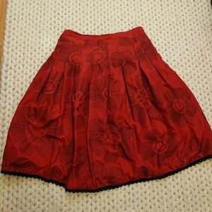 WD NY Silk A-line Skirt